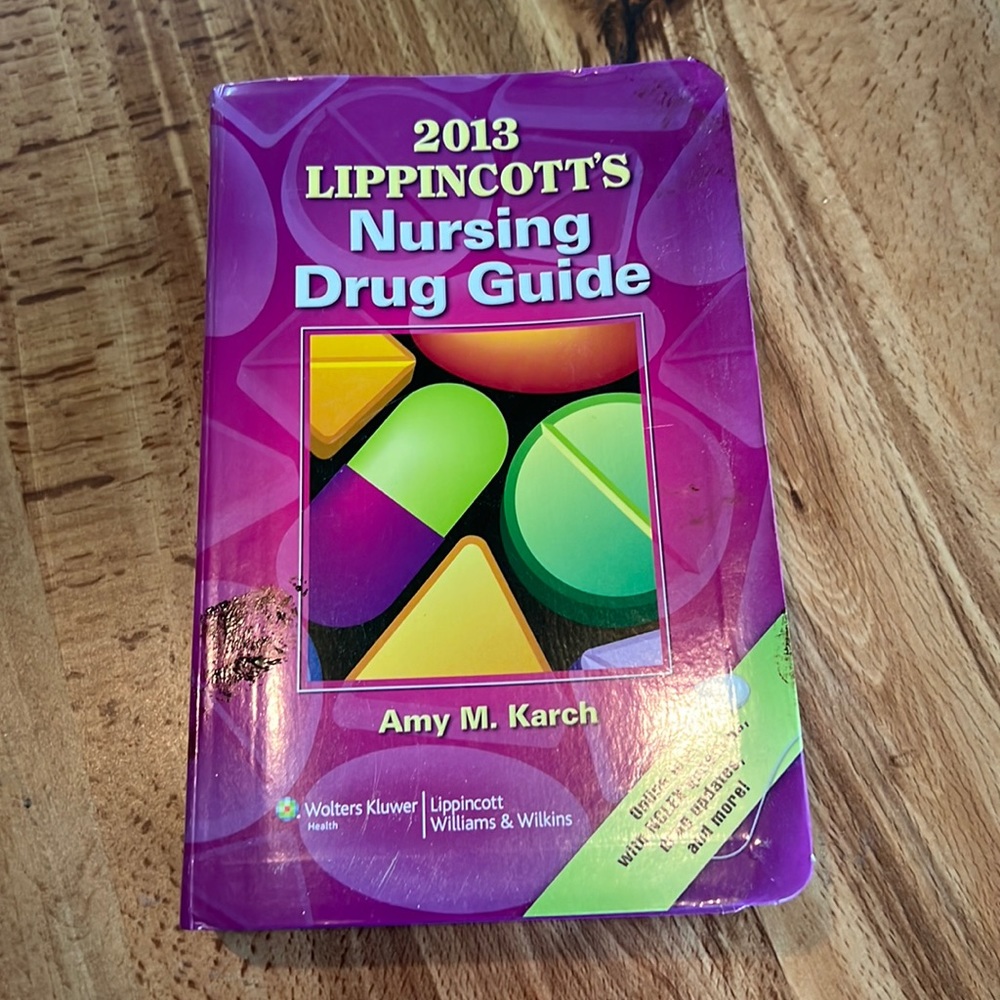 lipincott’s nursing drug guide by Amy Karch